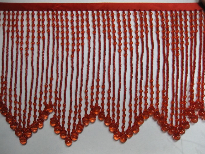 GLASS BEADED FRINGE